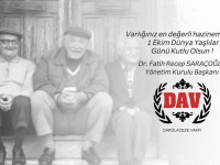 1 Ekim Dünya Yaşlılar Günü Kutlu Olsun!