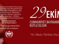 29 EKİM CUMHURİYET BAYRAMI MESAJI