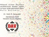 KURBAN BAYRAM TEBRİK MESAJI